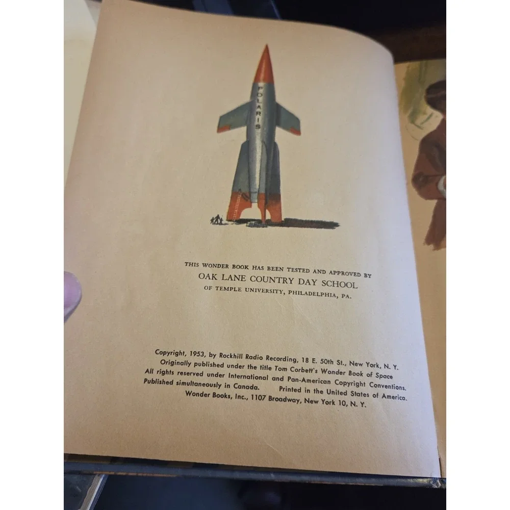 vintage 1953 hardcover children's book 